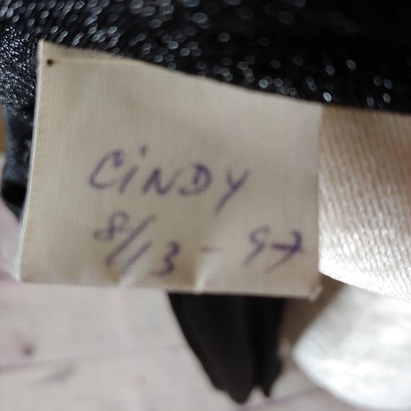 Chris McLaughlin Black Sparkle Formal Dress 4/6 - Picture 9 of 9